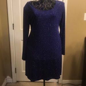 Purple sparkly Cocktail dress